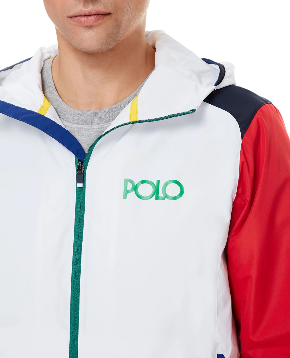 Ветровка Polo Ralph Lauren 710843334001, белый цвет • Купить в интернет-магазине Kameron