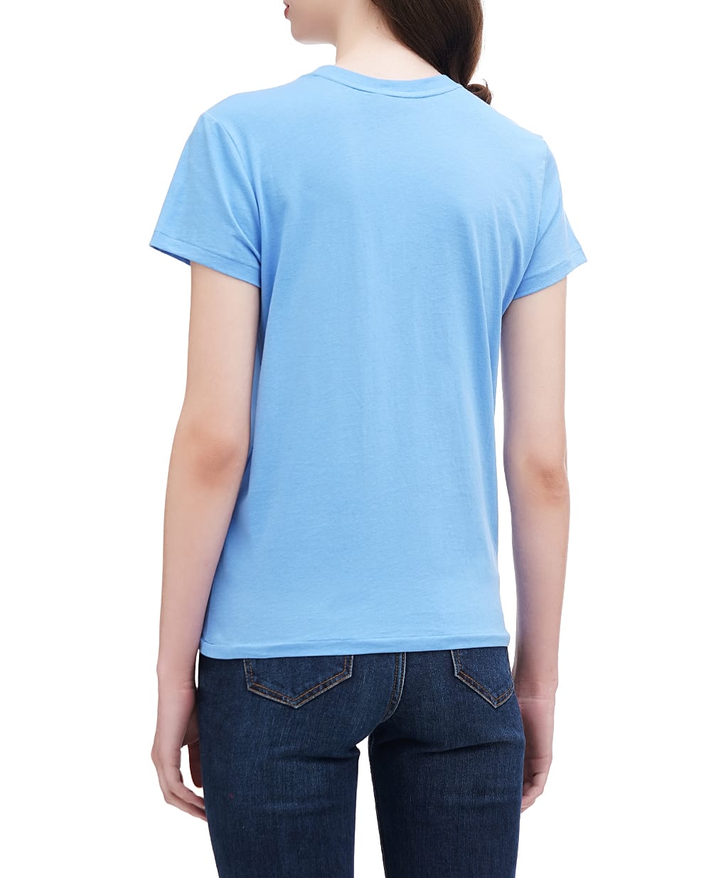 Футболка Polo Ralph Lauren 211898698022, голубой цвет • Купить в интернет-магазине Kameron