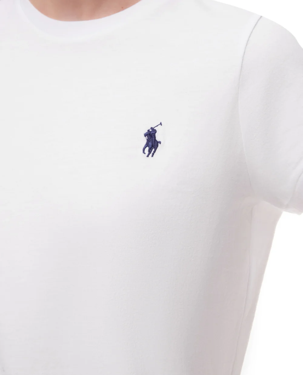 Футболка Polo Ralph Lauren 211847073009, белый цвет • Купить в интернет-магазине Kameron