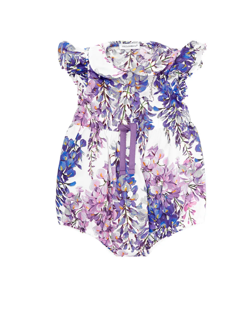 Ромпер Dolce&Gabbana Kids L21O82-HS5MD, белый цвет • Купить в интернет-магазине Kameron