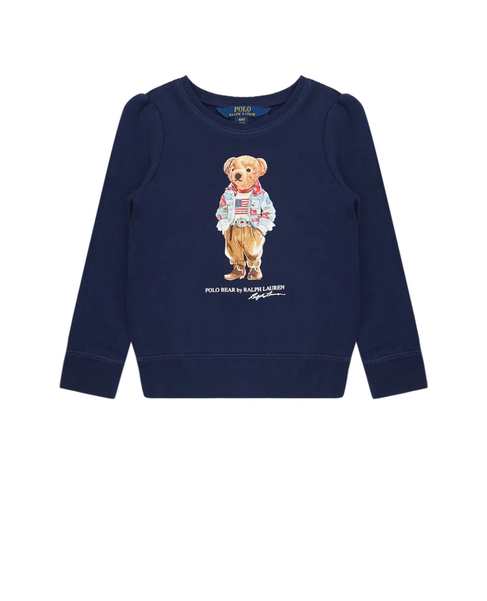 Детский свитшот Polo Ralph Lauren Kids 312850652002, синий цвет • Купить в интернет-магазине Kameron