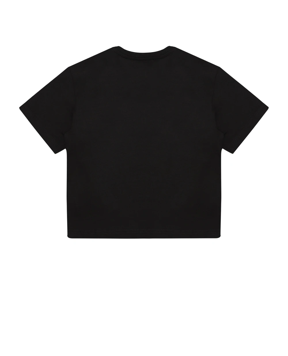 Детская футболка Dolce&Gabbana Kids L4JTEY-G7F0E-B, черный цвет • Купить в интернет-магазине Kameron