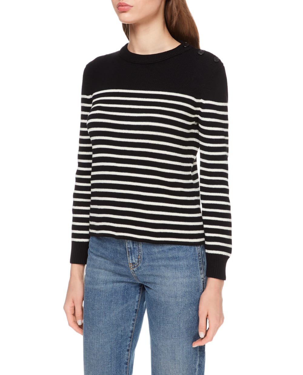 Джемпер Saint Laurent 588097-YAFQ2-, разноцветный цвет • Купить в интернет-магазине Kameron