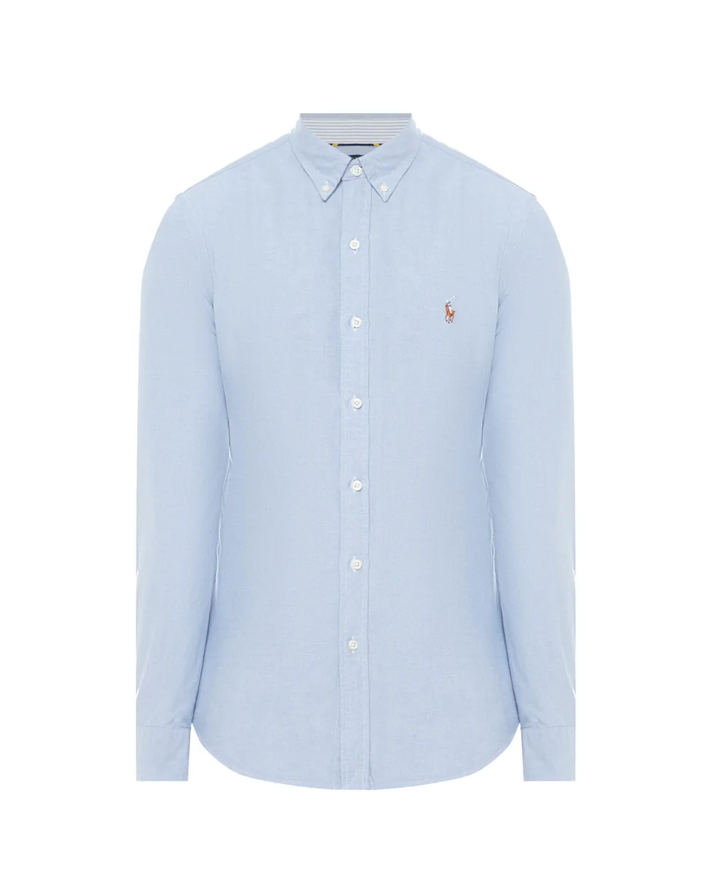 Рубашка Polo Ralph Lauren 710767444001, голубой цвет • Купить в интернет-магазине Kameron