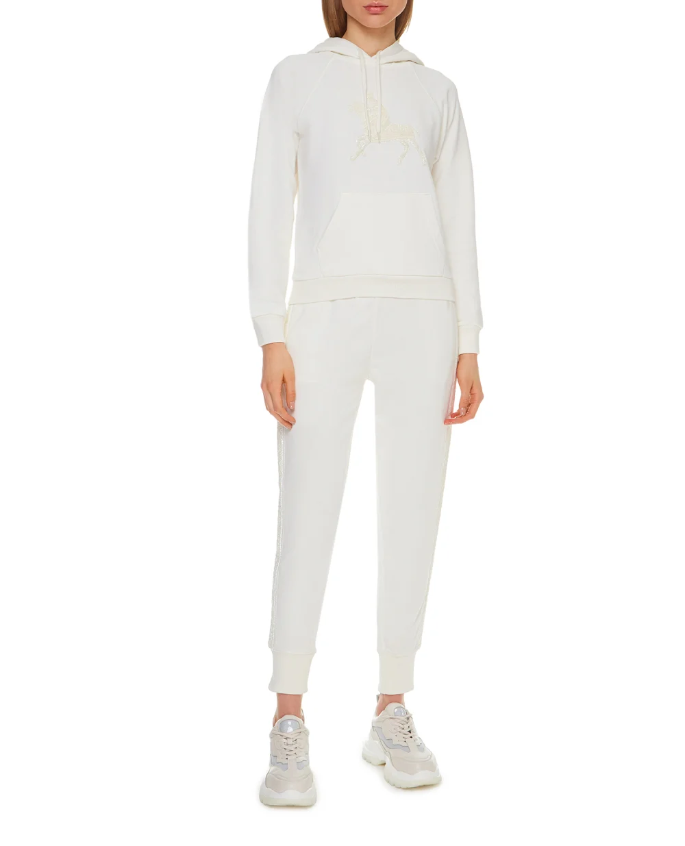 Худи Polo Ralph Lauren 211827881001, белый цвет • Купить в интернет-магазине Kameron