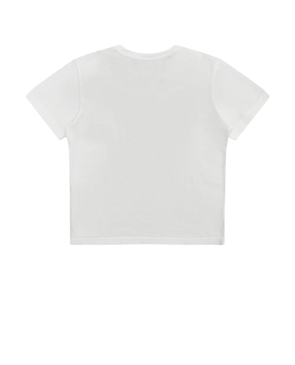 Детская футболка Dolce&Gabbana Kids L4JT7N-G7QOM-S, белый цвет • Купить в интернет-магазине Kameron