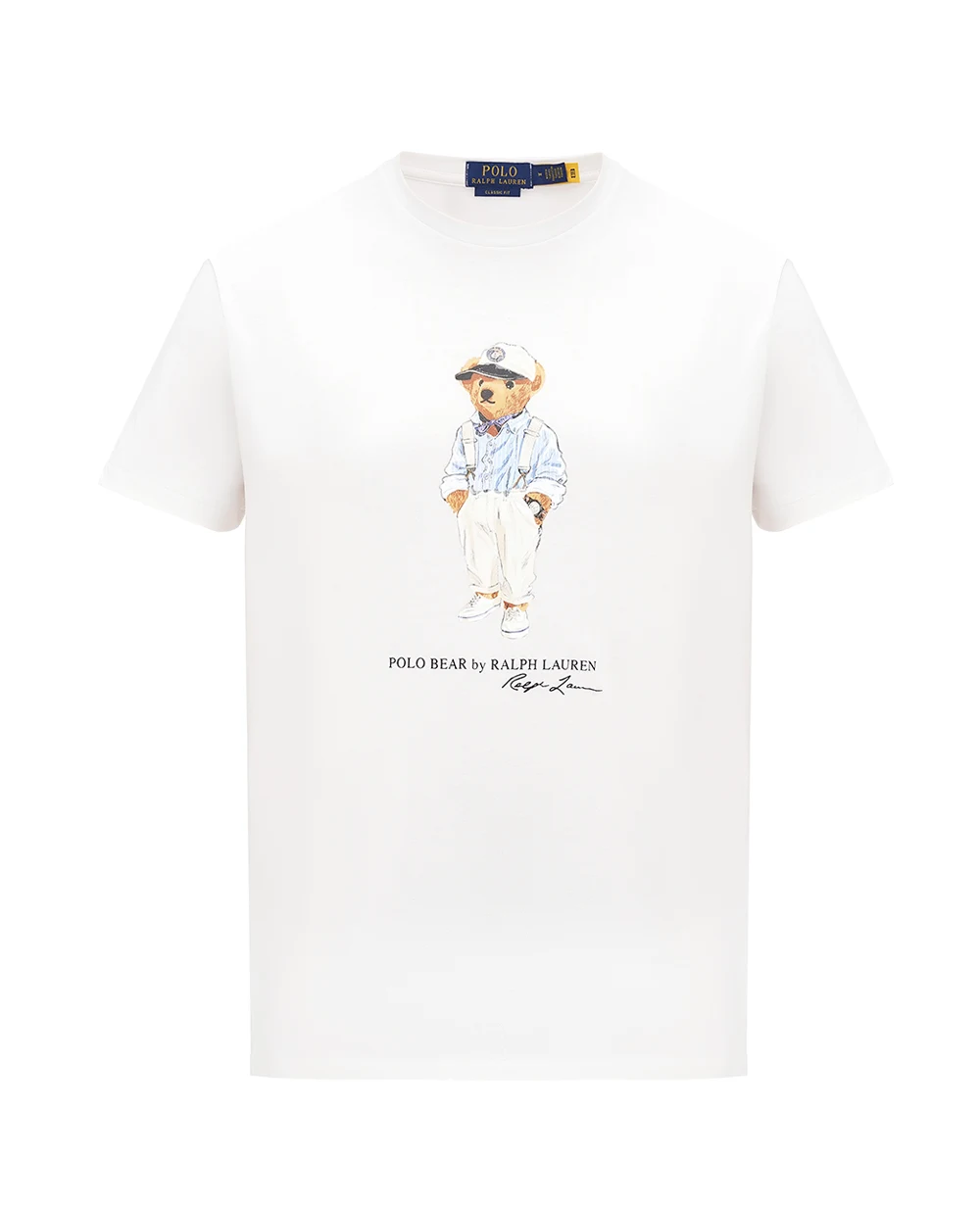 Футболка Polo Bear Polo Ralph Lauren 710854497037, белый цвет • Купить в интернет-магазине Kameron