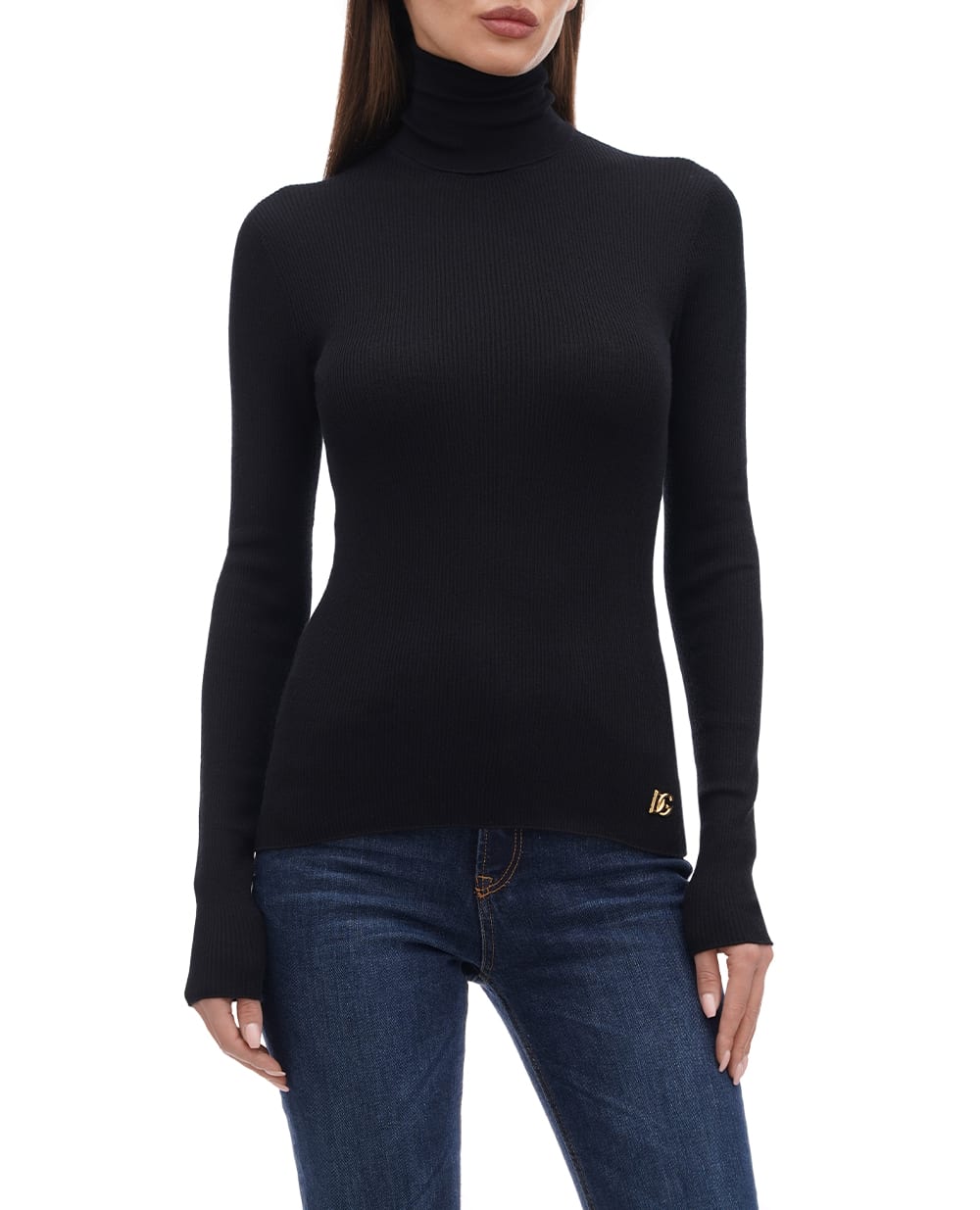 Гольф Dolce&Gabbana FXL71T-JAWW3, черный цвет • Купить в интернет-магазине Kameron