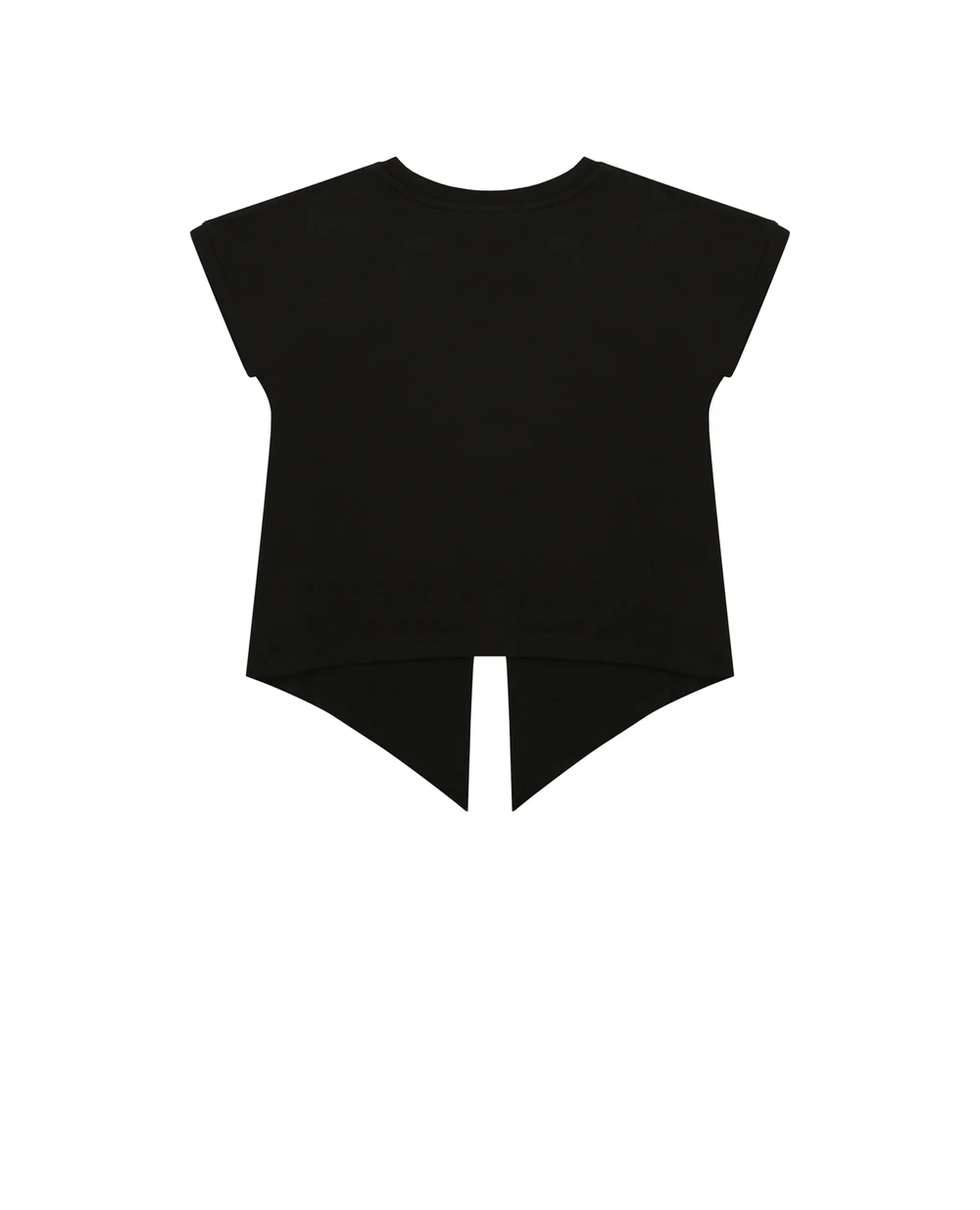 Детская футболка Dolce&Gabbana Kids L5JTIE-G7B4M-B, черный цвет • Купить в интернет-магазине Kameron