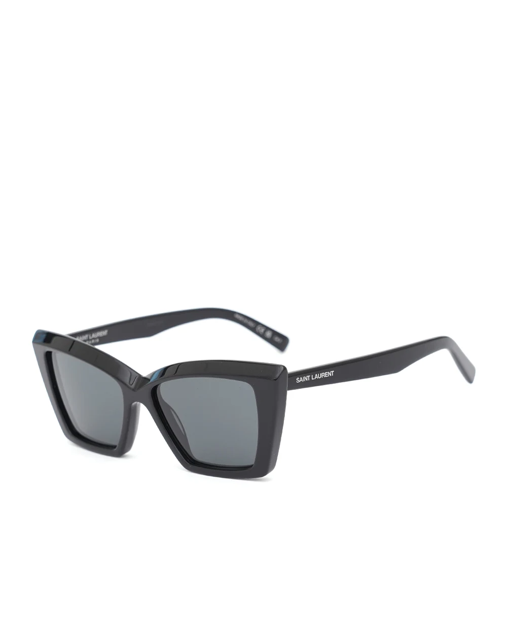 Солнцезащитные очки Saint Laurent SL 657-001, черный цвет • Купить в интернет-магазине Kameron