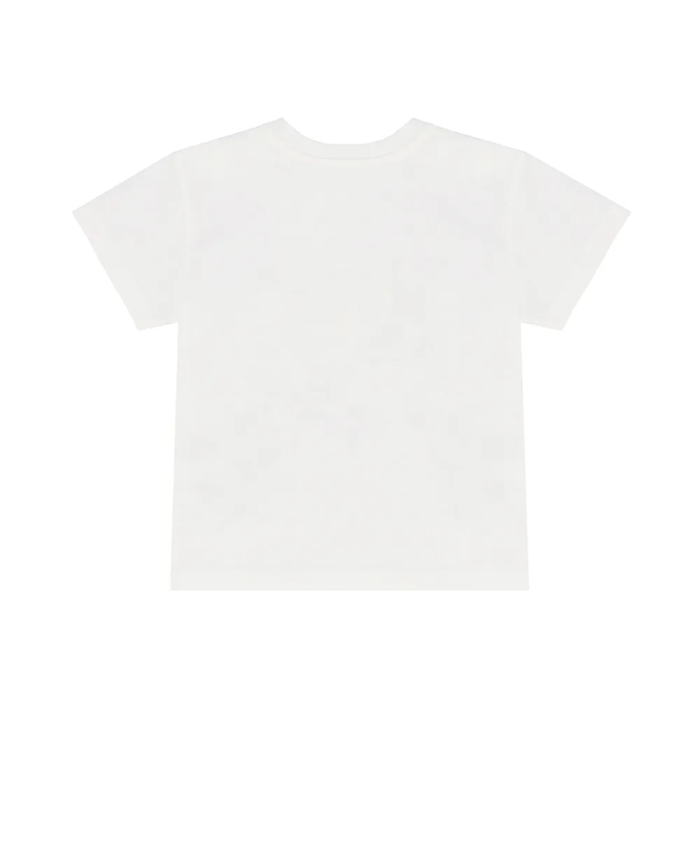 Детская футболка Dolce&Gabbana Kids L1JTEY-G7N2W, белый цвет • Купить в интернет-магазине Kameron