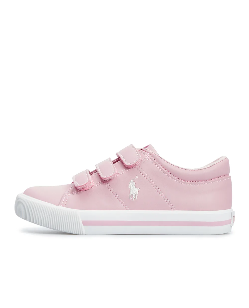 Детские кеды Polo Ralph Lauren Kids RF103136-T, розовый цвет • Купить в интернет-магазине Kameron