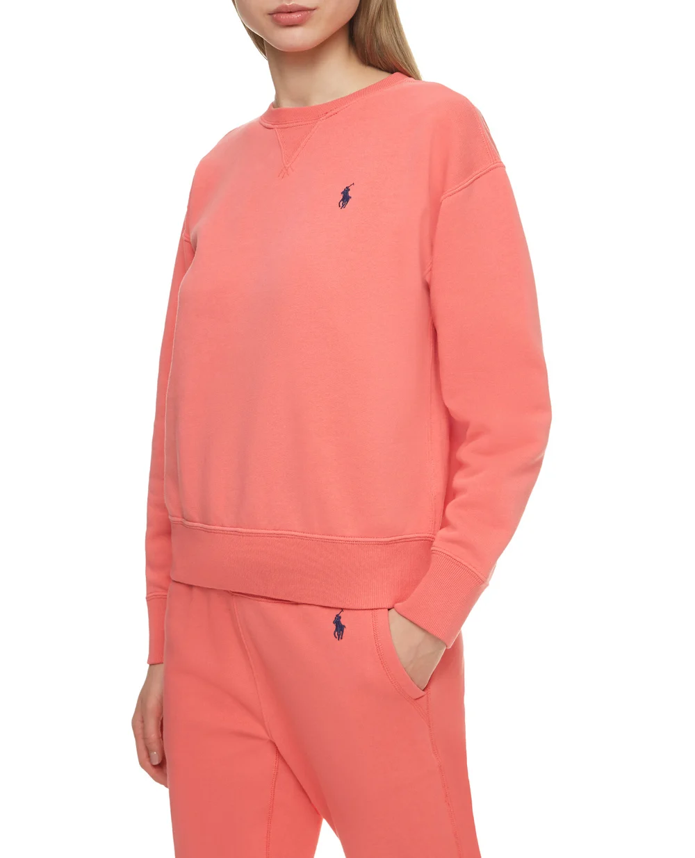 Свитшот Polo Ralph Lauren 211794395007, коралловый цвет • Купить в интернет-магазине Kameron