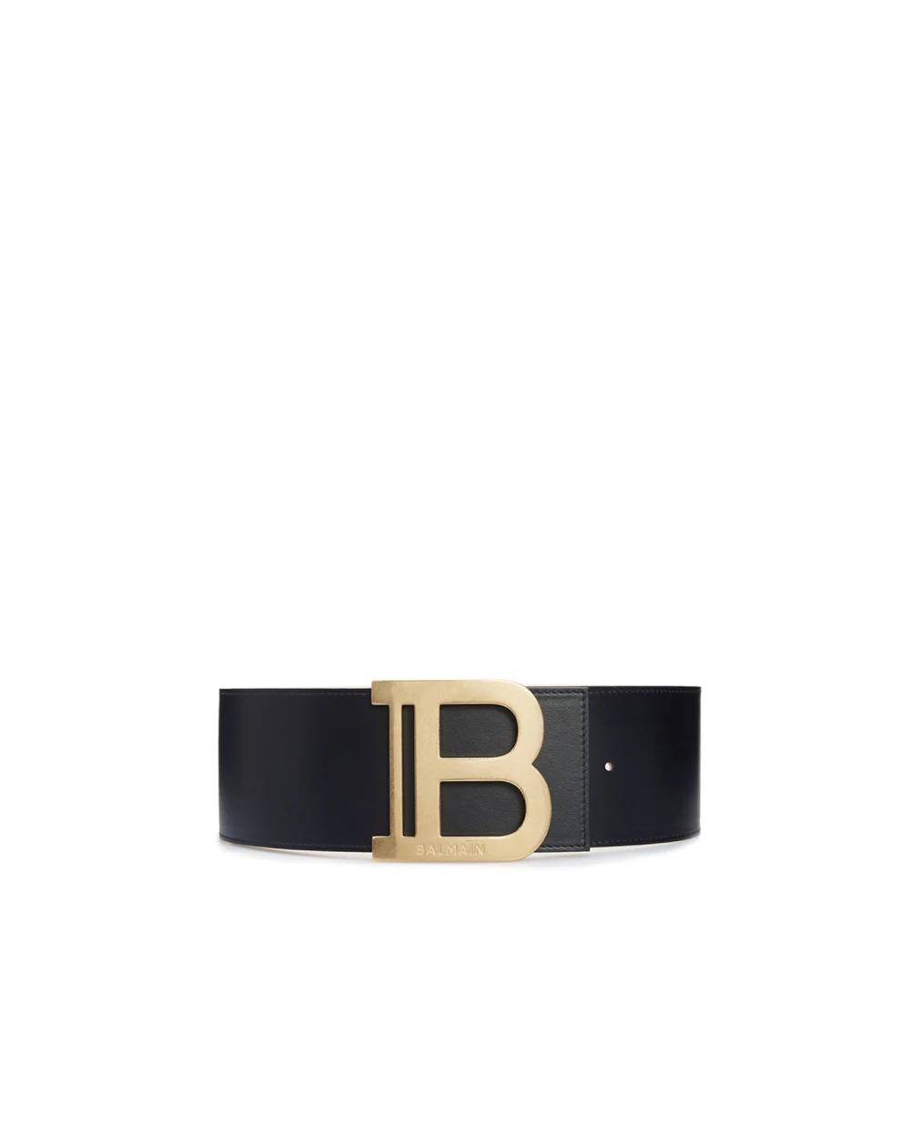 Кожаный ремень Balmain WN1WH004LVTL, черный цвет • Купить в интернет-магазине Kameron