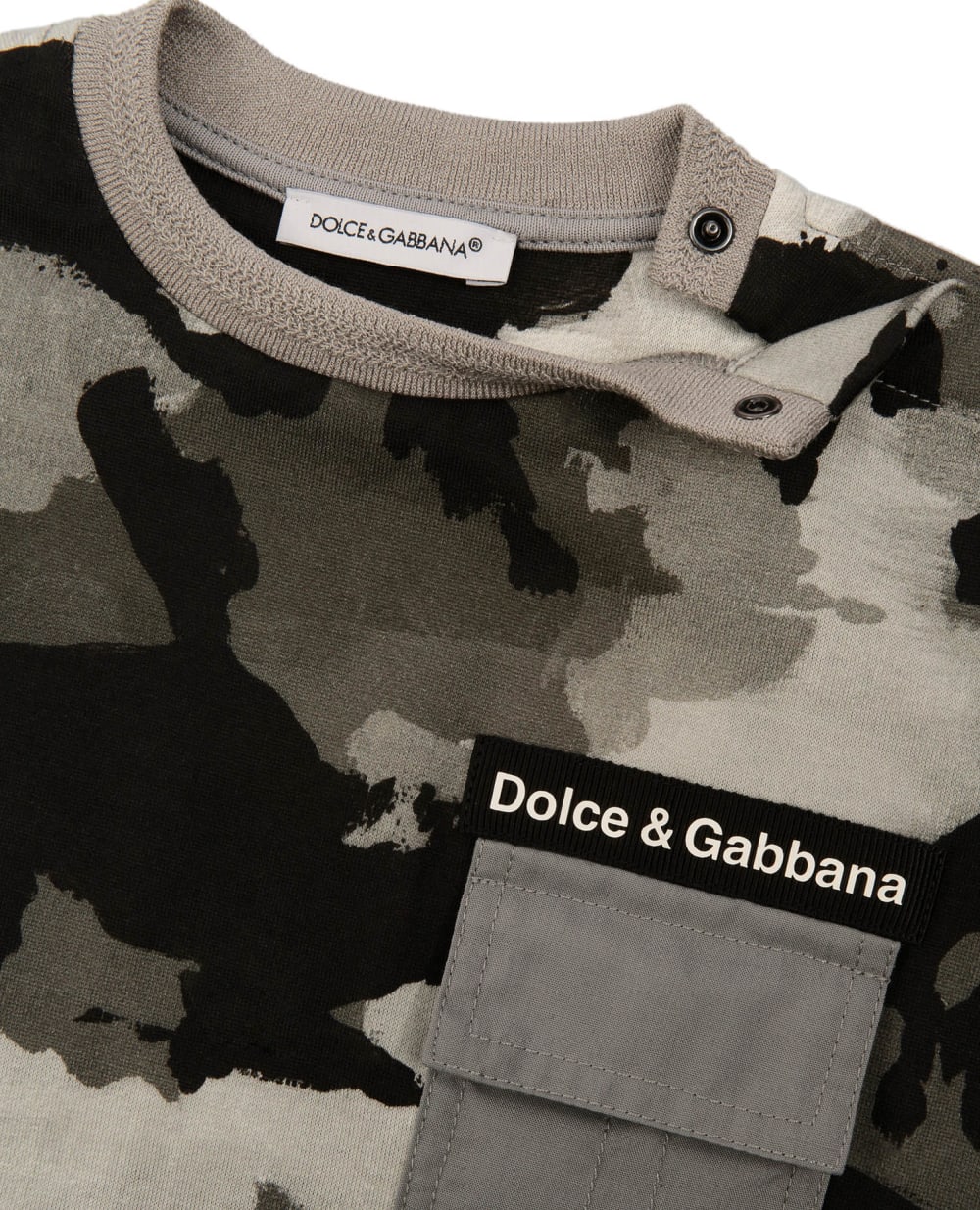 Футболка Dolce&Gabbana Kids L1JTCN-HS7E2, разноцветный цвет • Купить в интернет-магазине Kameron