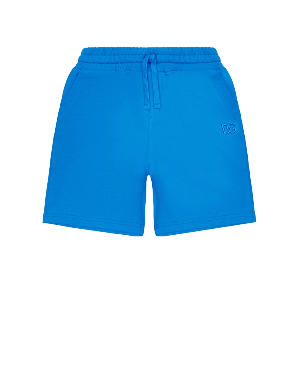 Детские шорты Dolce&Gabbana Kids L4JQL2-G7BYI-S, синий цвет • Купить в интернет-магазине Kameron