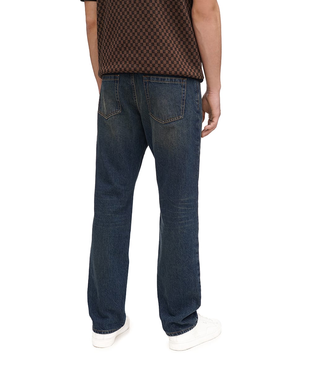 Джинси Balmain BH0MI044DD93, синій колір • Купити в інтернет-магазині Kameron