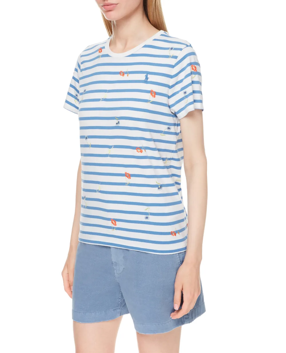 Футболка Polo Ralph Lauren 211838141001, разноцветный цвет • Купить в интернет-магазине Kameron