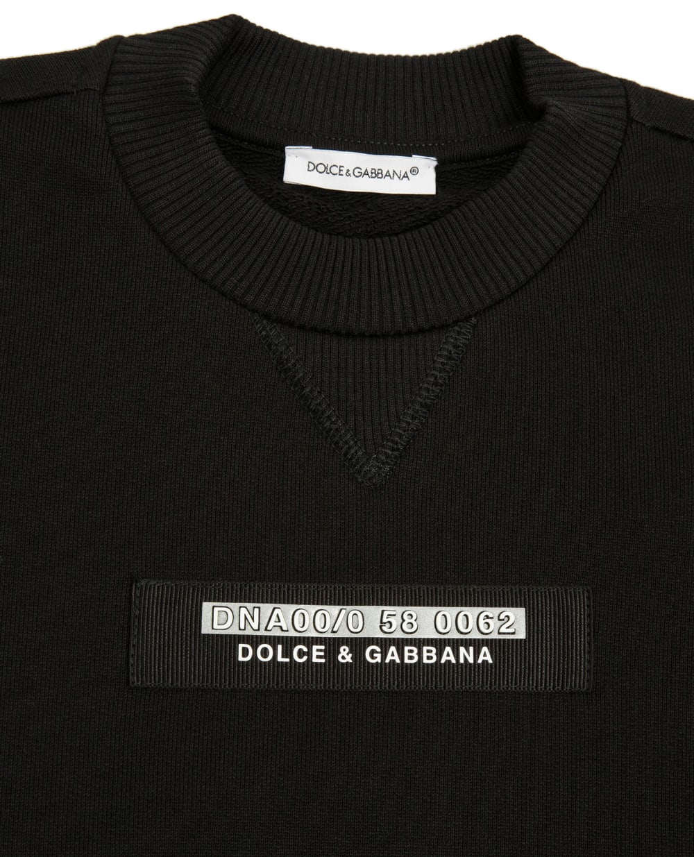 Свитшот Dolce&Gabbana Kids L4JWAE-G7YKP-B, черный цвет • Купить в интернет-магазине Kameron