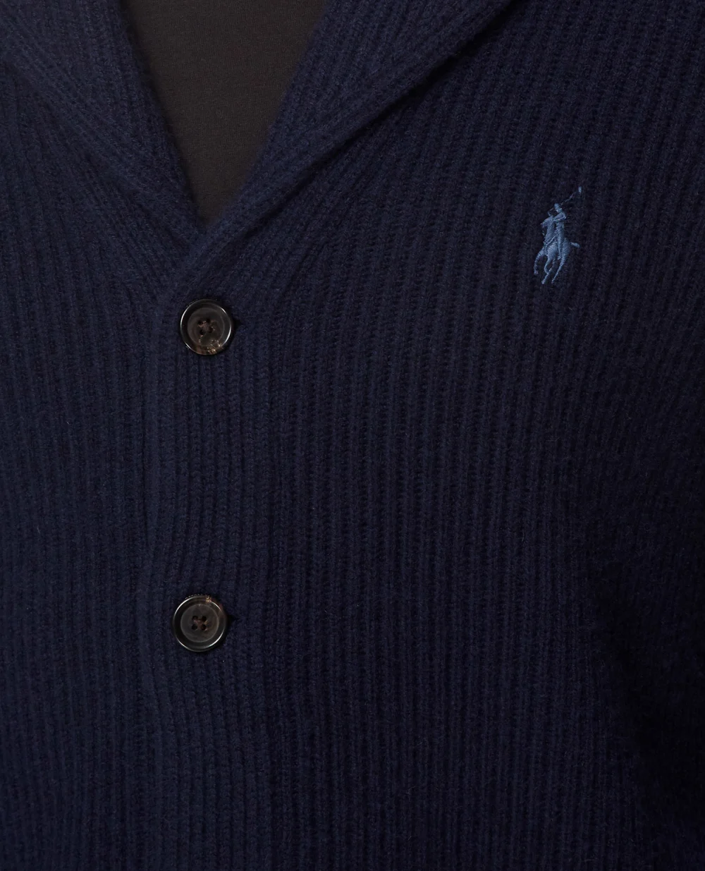 Шерстяной кардиган Polo Ralph Lauren 710876855001, темно-синий цвет • Купить в интернет-магазине Kameron