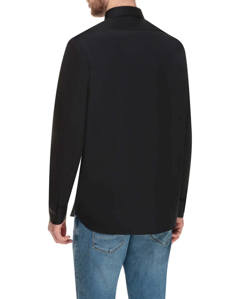 Рубашка Saint Laurent 564269-Y217W-, черный цвет • Купить в интернет-магазине Kameron