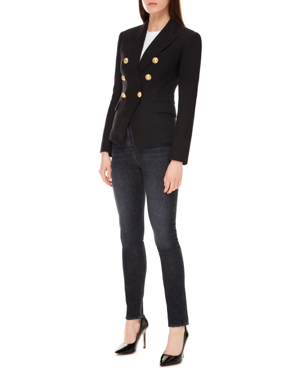 Жакет Balmain XF1SG000CB11, черный цвет • Купить в интернет-магазине Kameron
