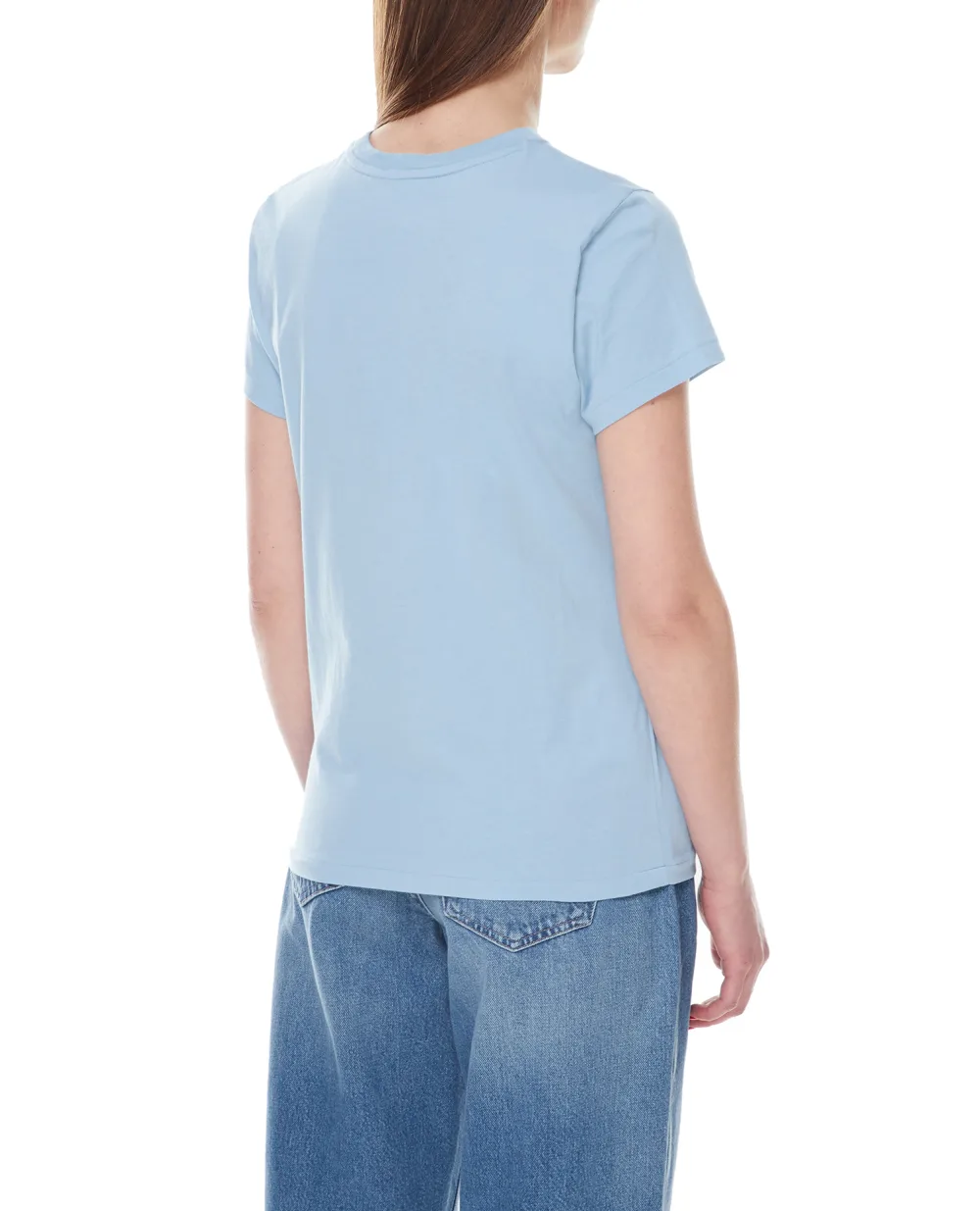 Футболка Polo Ralph Lauren 211898698003, голубой цвет • Купить в интернет-магазине Kameron