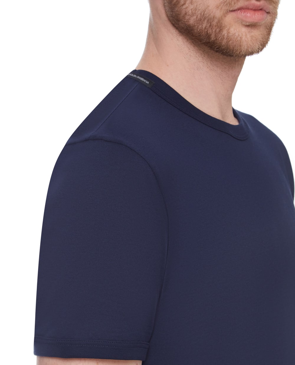 Футболка Dolce&Gabbana G8JX7T-FU7EQ, синий цвет • Купить в интернет-магазине Kameron