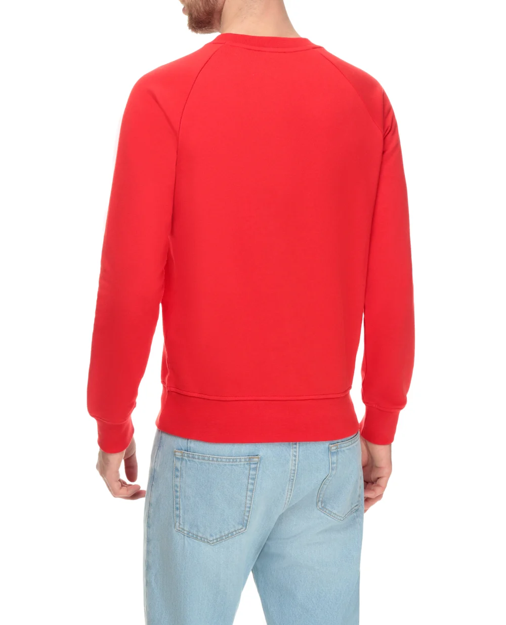 Свитшот Balmain VH1JQ005B042, красный цвет • Купить в интернет-магазине Kameron