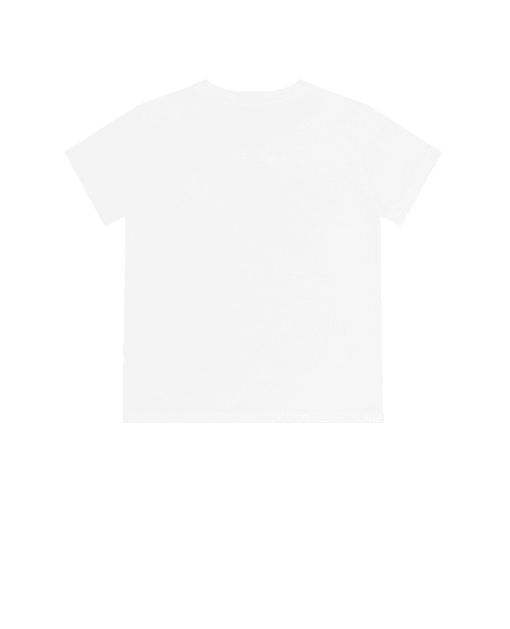 Детская футболка Dolce&Gabbana Kids L2JTBL-G7XMC, белый цвет • Купить в интернет-магазине Kameron