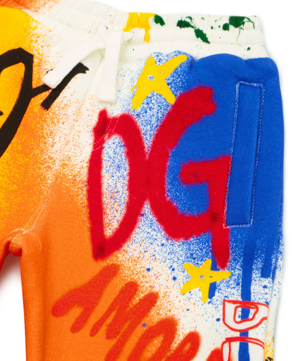 Спортивные брюки Dolce&Gabbana Kids L4JPDF-G7A6U-S, разноцветный цвет • Купить в интернет-магазине Kameron