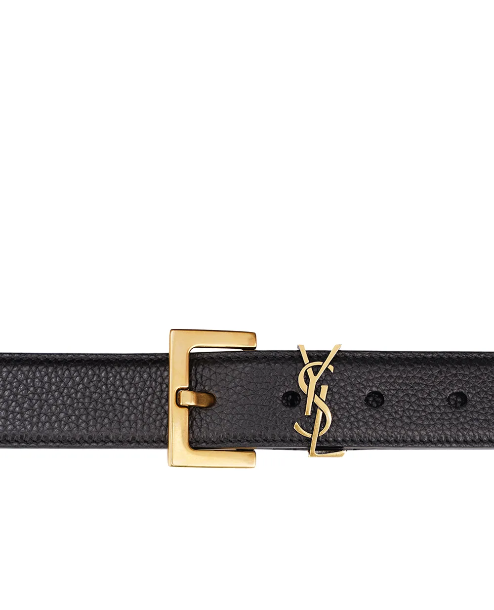 Ремень Saint Laurent 634440-DTI0W, черный цвет • Купить в интернет-магазине Kameron