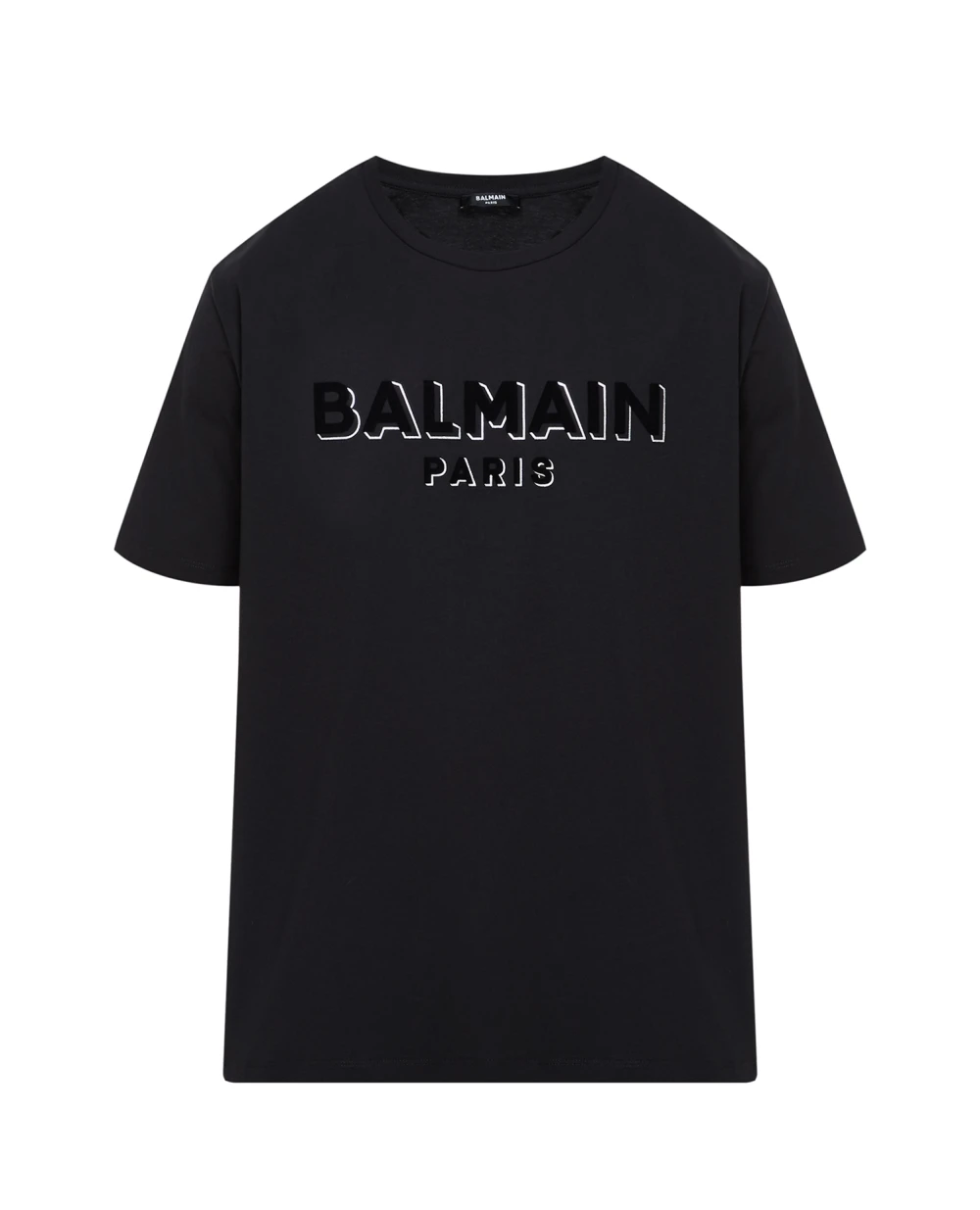 Футболка Balmain AH1EG010BB99, черный цвет • Купить в интернет-магазине Kameron