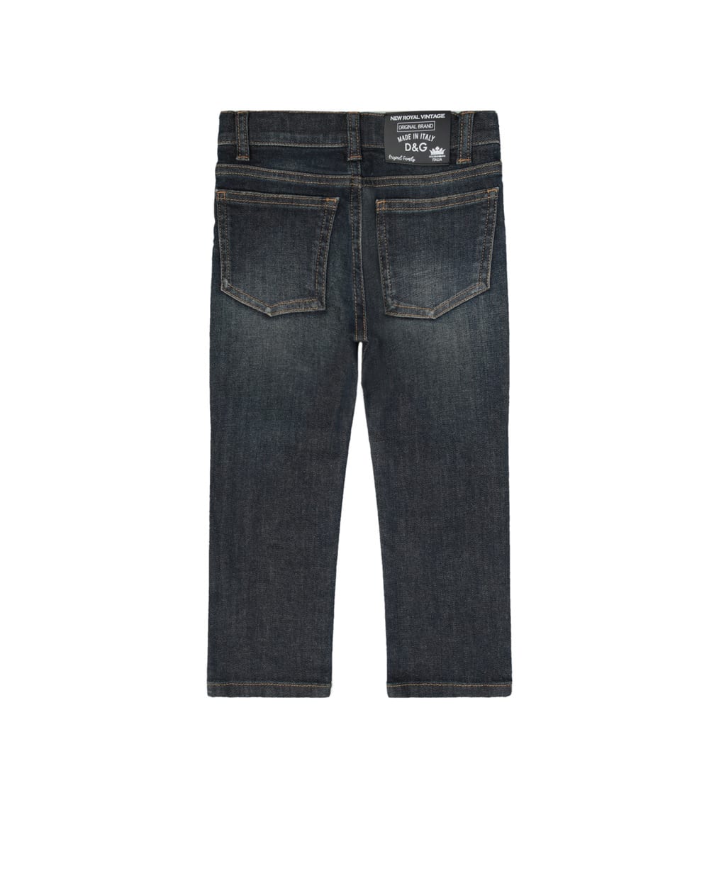 Джинсы Dolce&Gabbana Kids L42F05-LD935-B, темно-синий цвет • Купить в интернет-магазине Kameron