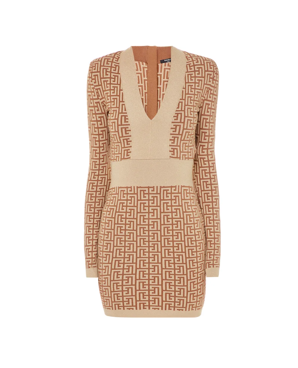 Платье Balmain XF1R8050KB06, разноцветный цвет • Купить в интернет-магазине Kameron