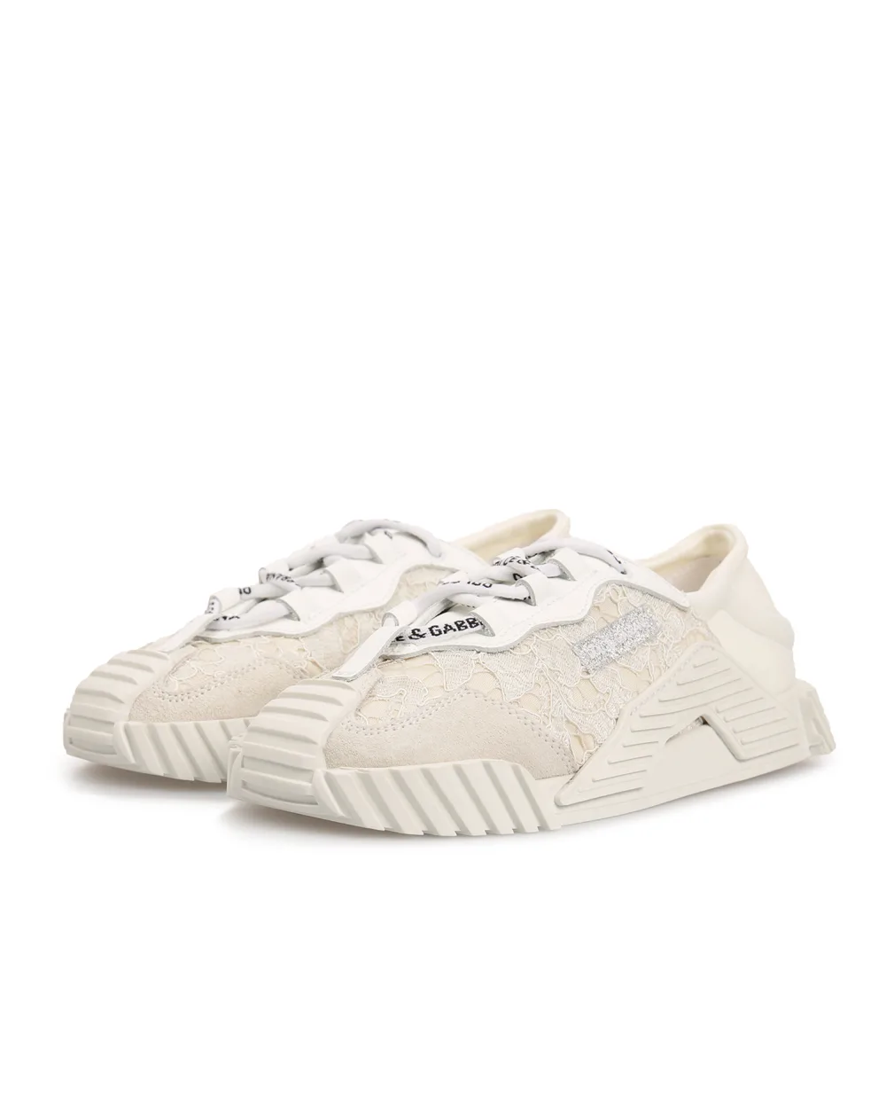 Кроссовки Dolce&Gabbana Kids D11008-AO237-M, белый цвет • Купить в интернет-магазине Kameron