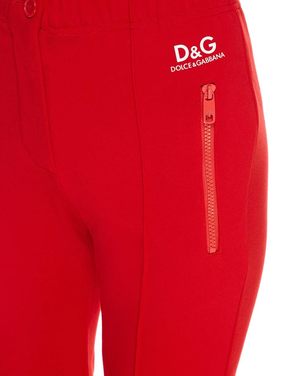 Спортивные брюки Dolce&Gabbana FTB7KT-GDO95, красный цвет • Купить в интернет-магазине Kameron