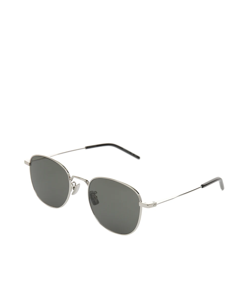 Солнцезащитные очки SL 299 Saint Laurent 571171-Y9902-, серебряный цвет • Купить в интернет-магазине Kameron