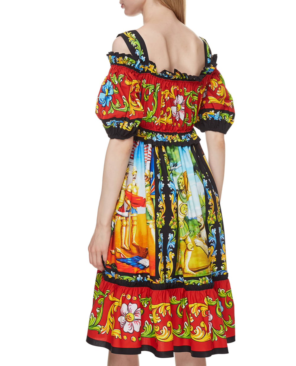 Сарафан Dolce&Gabbana F65H9T-GDS11, разноцветный цвет • Купить в интернет-магазине Kameron
