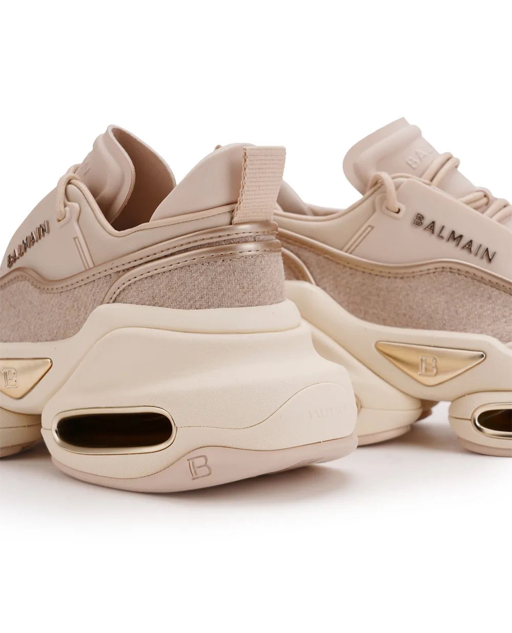 Кроссовки B-Bold Low Balmain BN0VI541TFEL, бежевый цвет • Купить в интернет-магазине Kameron