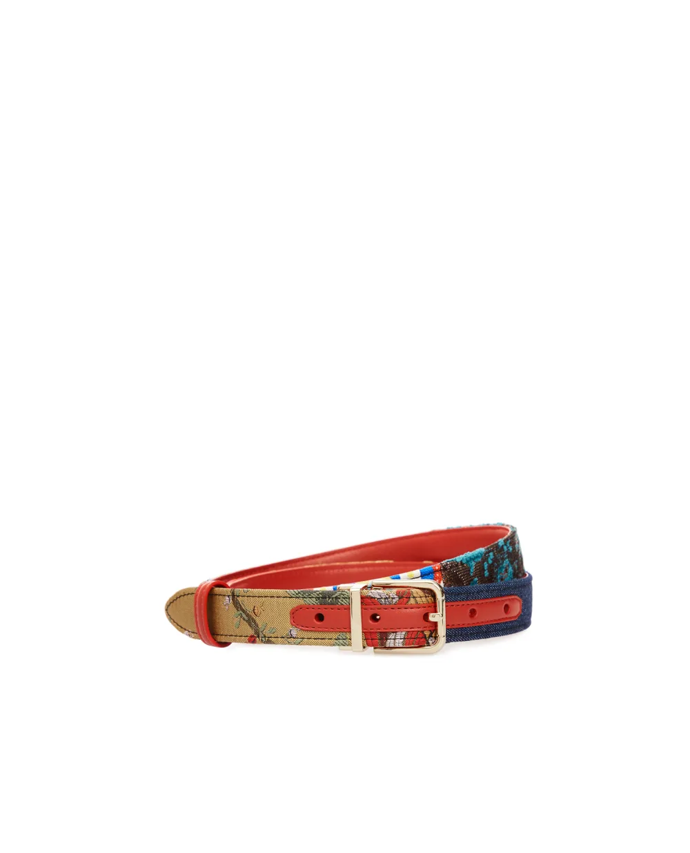 Ремень Dolce&Gabbana BE1351-AO697, разноцветный цвет • Купить в интернет-магазине Kameron