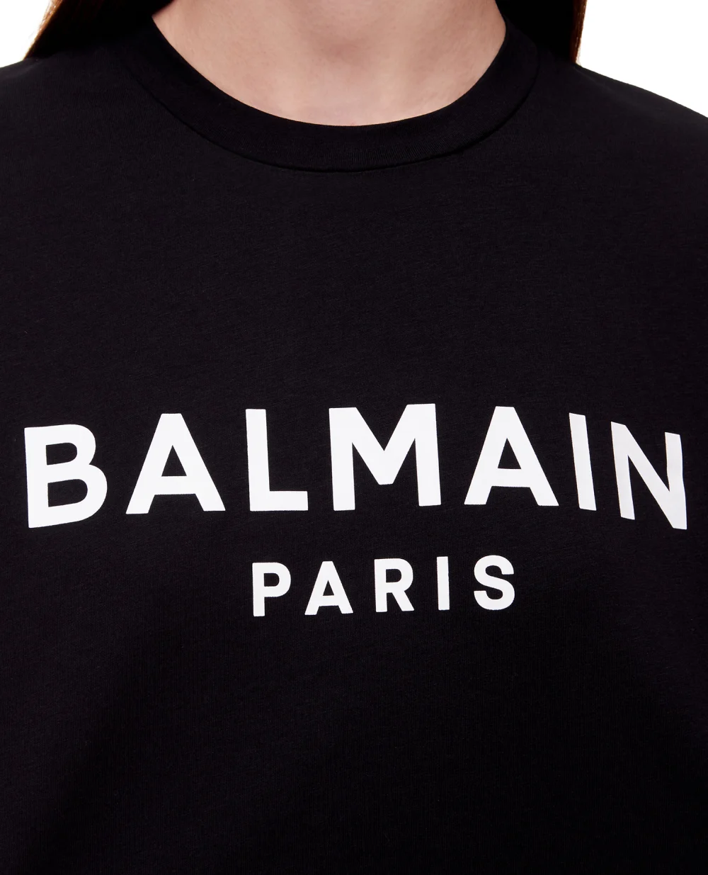 Футболка Balmain XF1EE020BB02, черный цвет • Купить в интернет-магазине Kameron