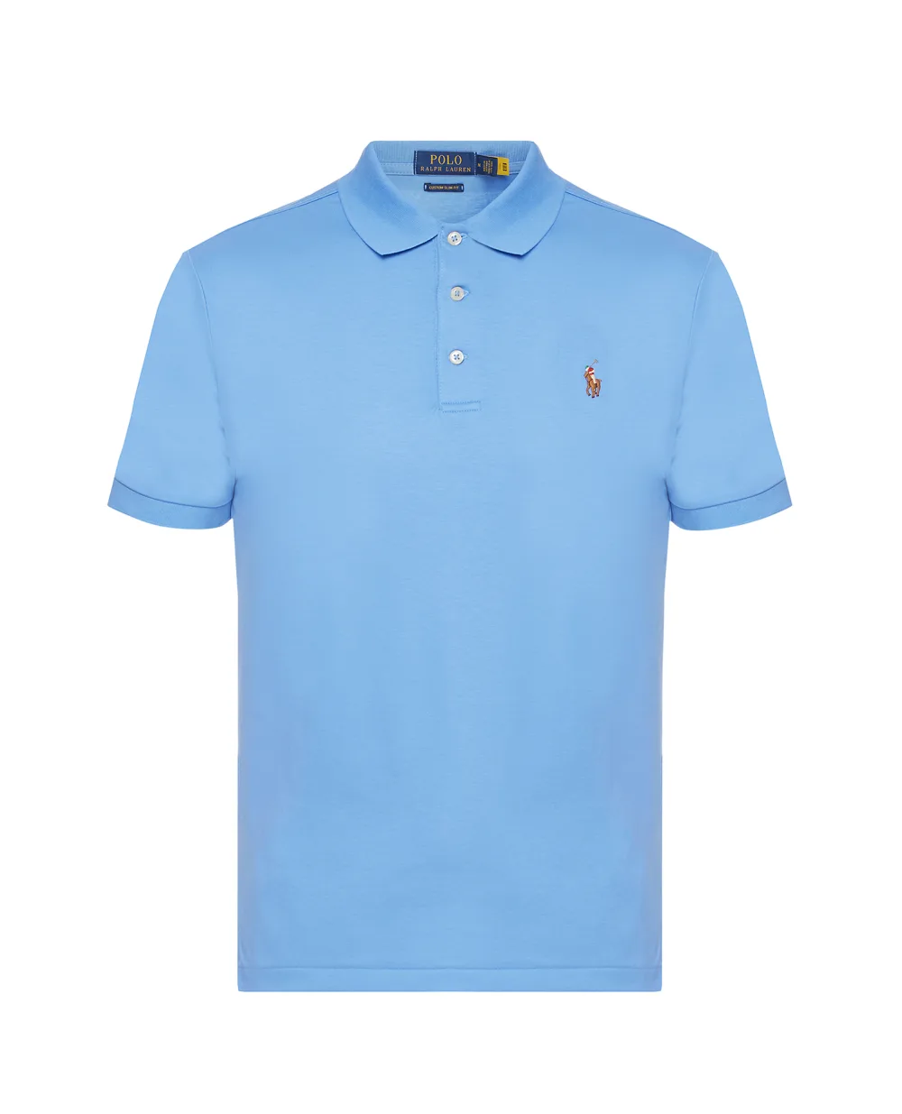 Поло Polo Ralph Lauren 710704319045, голубой цвет • Купить в интернет-магазине Kameron