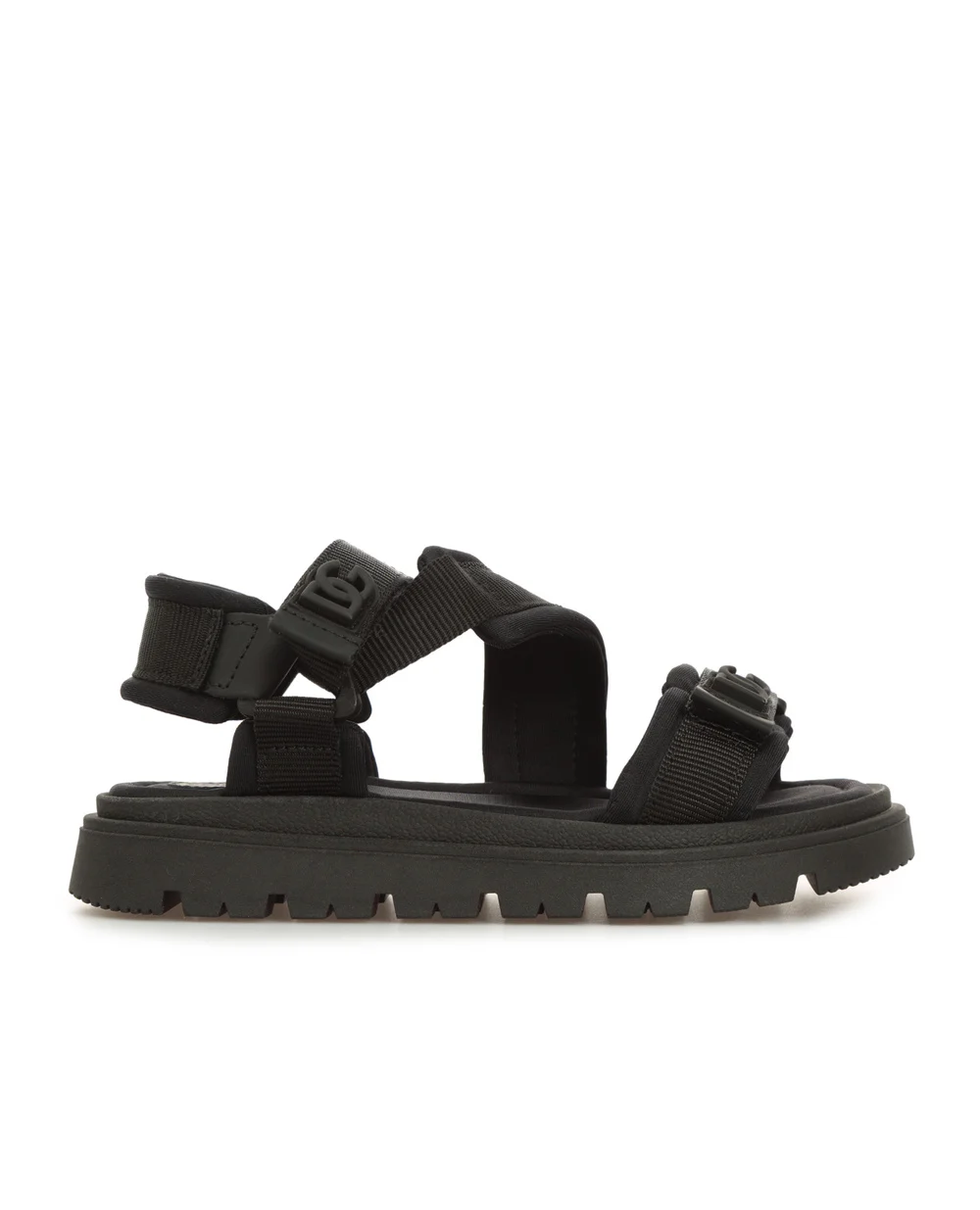 Сандали Dolce&Gabbana Kids DA5062-AY244-S, черный цвет • Купить в интернет-магазине Kameron