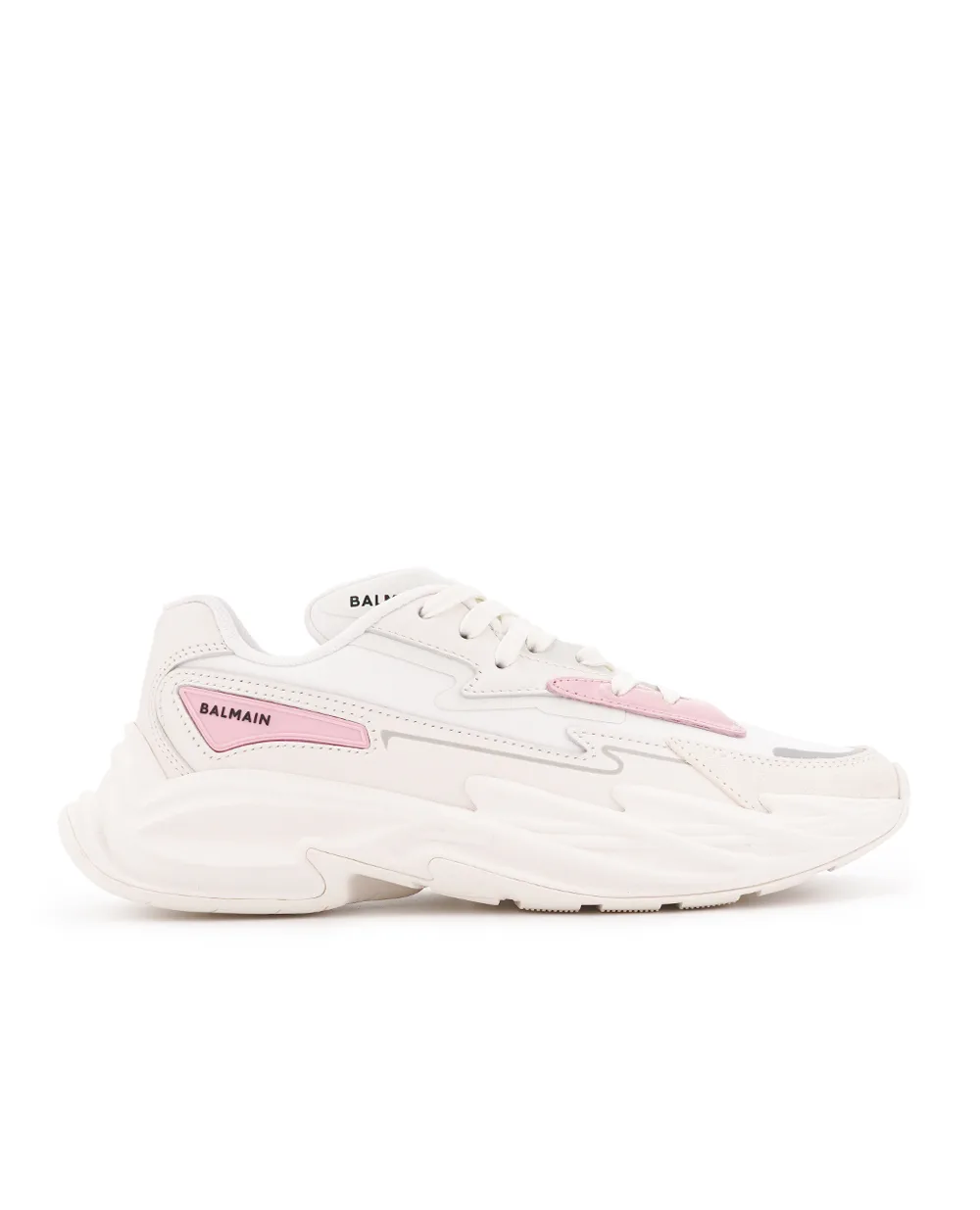 Кроссовки Run-Row Balmain DN1VI730LRBN, белый цвет • Купить в интернет-магазине Kameron