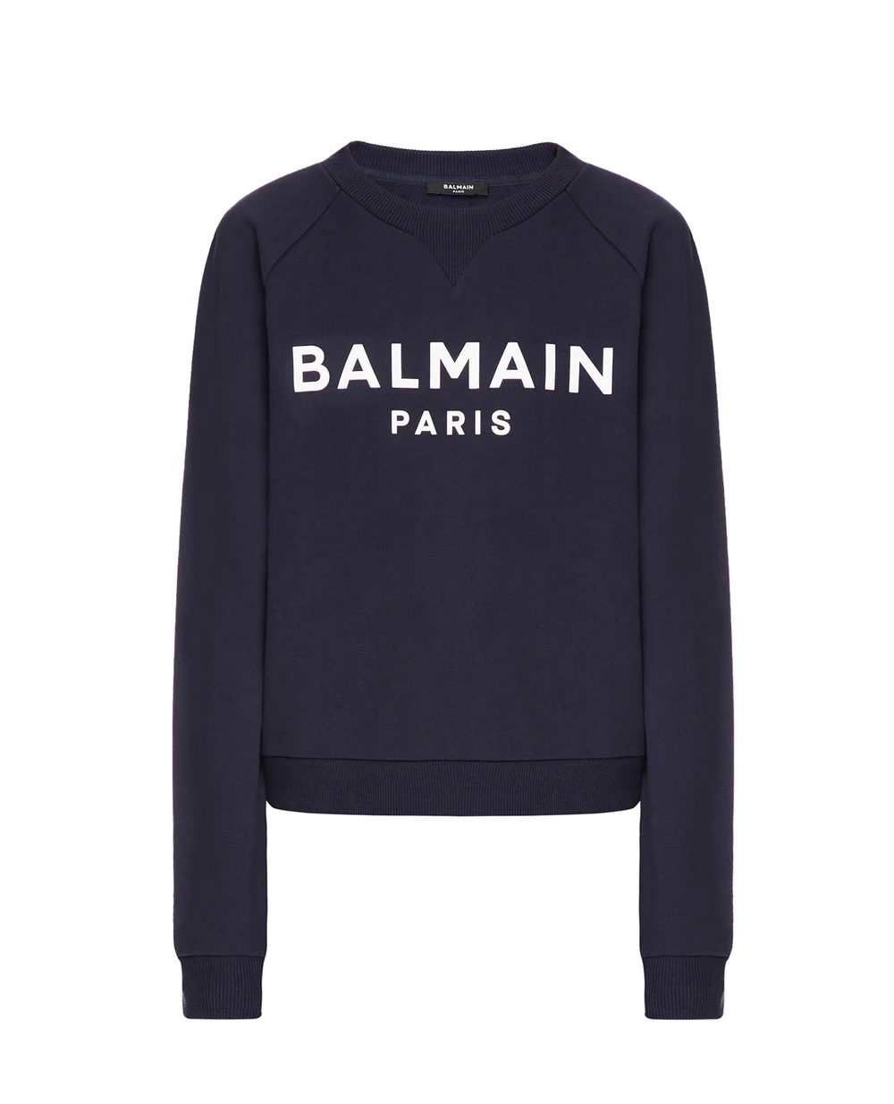 Свитшот Balmain YF1JQ001BB02-S, темно-синий цвет • Купить в интернет-магазине Kameron