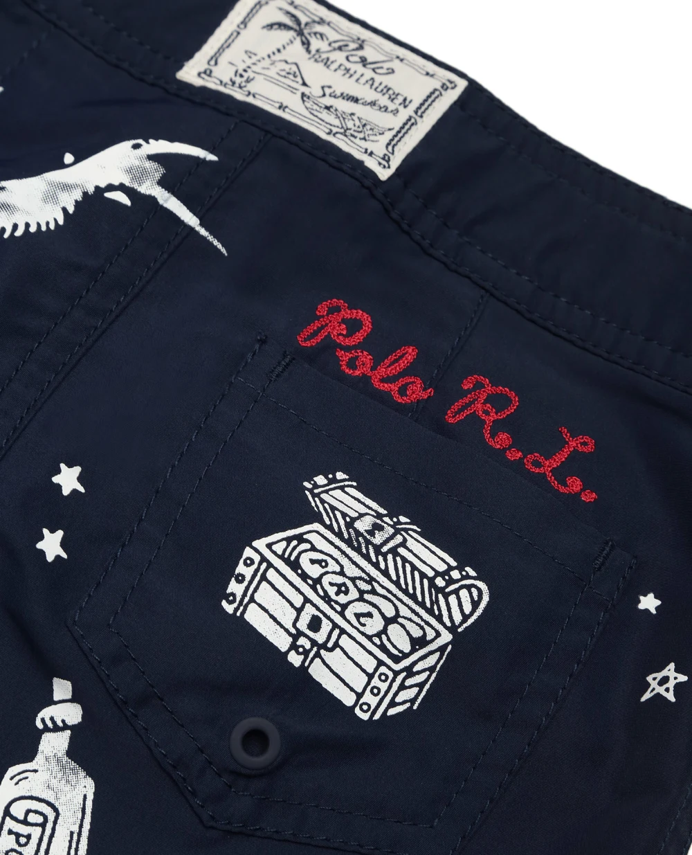 Плавательные шорты Polo Ralph Lauren Kids 321760272001, синий цвет • Купить в интернет-магазине Kameron