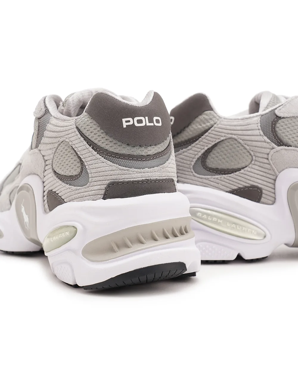 Кроссовки Modern Trainer 100 Polo Ralph Lauren 809913302001, серый цвет • Купить в интернет-магазине Kameron