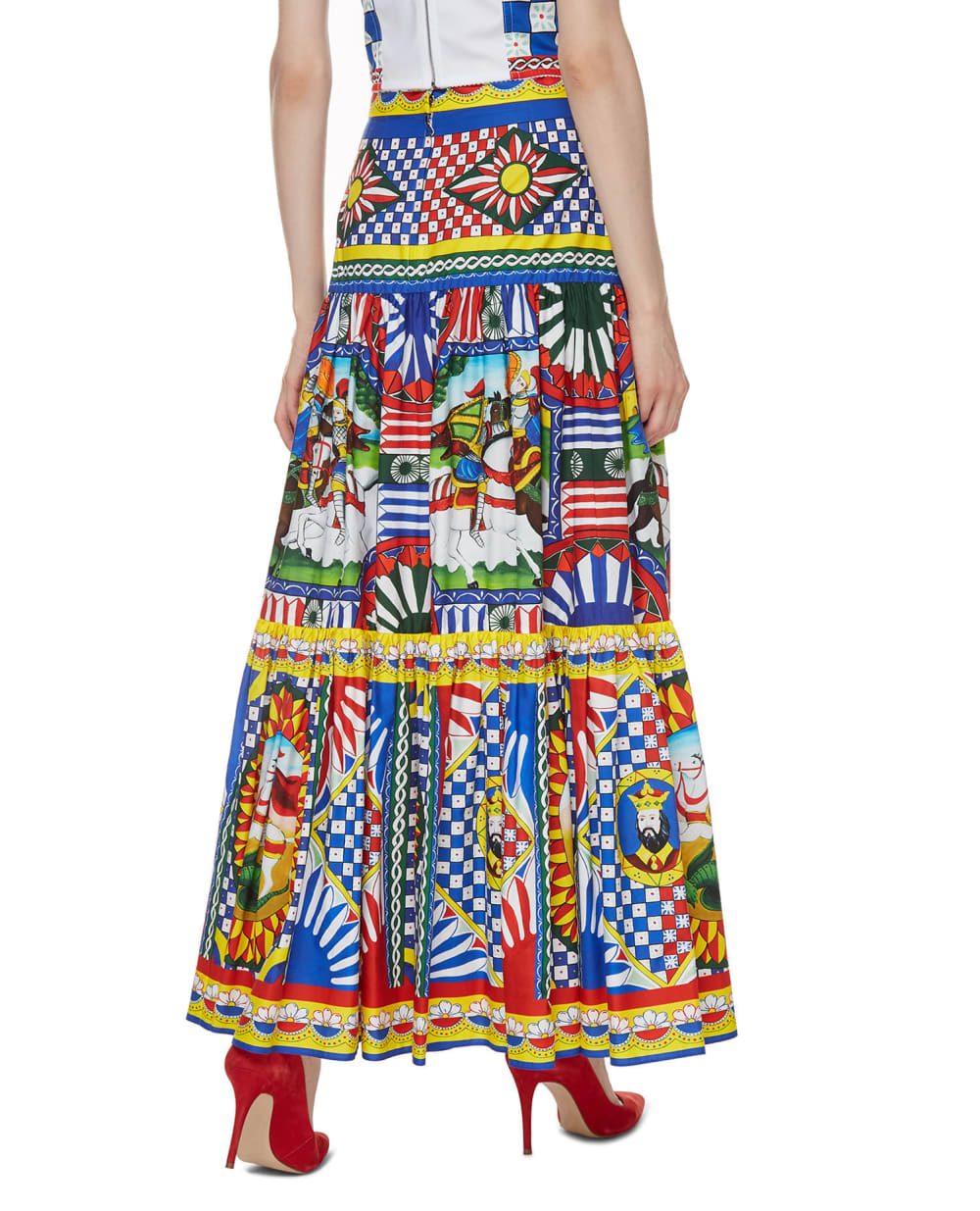 Юбка Dolce&Gabbana F4A8QT-GDS11, разноцветный цвет • Купить в интернет-магазине Kameron