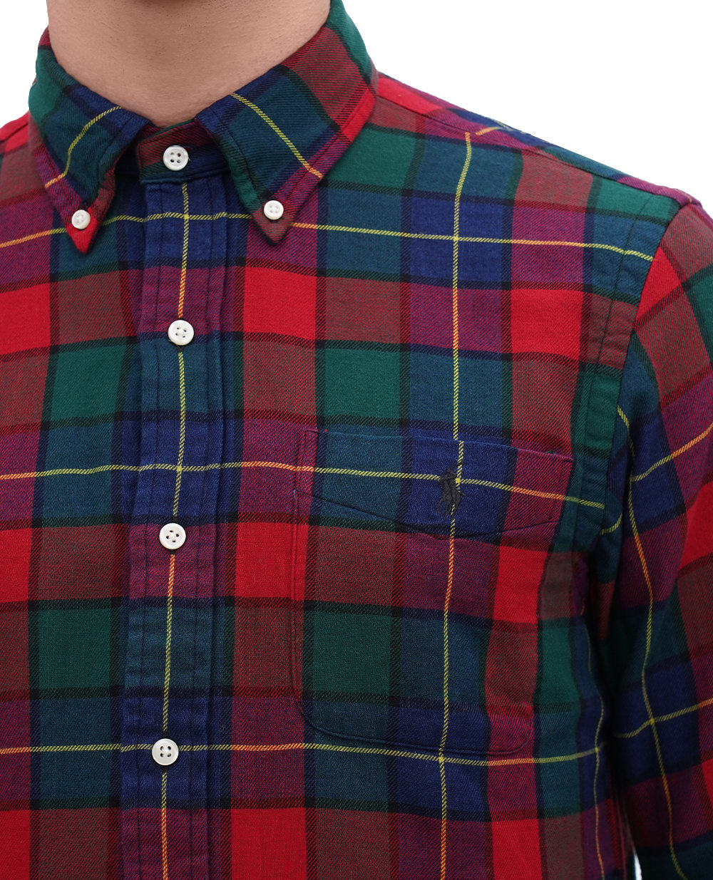 Рубашка Polo Ralph Lauren 710922250005, разноцветный цвет • Купить в интернет-магазине Kameron